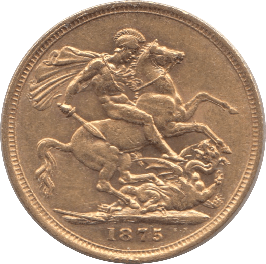 1875 GOLD SOVEREIGN ( GVF ) MELBOURNE MINT REF 2 - Sovereign - Cambridgeshire Coins