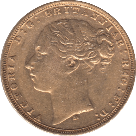 1875 GOLD SOVEREIGN ( GVF ) MELBOURNE MINT REF 2 - Sovereign - Cambridgeshire Coins