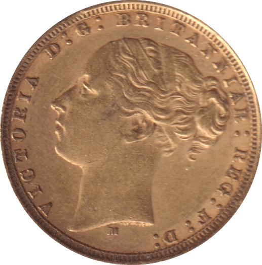 1875 GOLD SOVEREIGN ( GVF ) MELBOURNE MINT - Sovereign - Cambridgeshire Coins