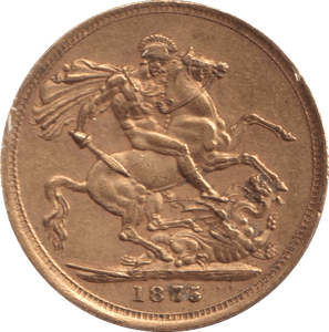 1875 GOLD SOVEREIGN ( GVF ) MELBOURNE MINT - Sovereign - Cambridgeshire Coins