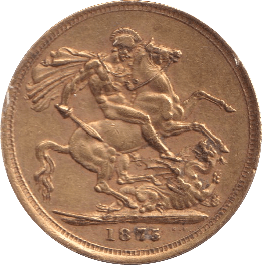 1875 GOLD SOVEREIGN ( GVF ) MELBOURNE MINT - Sovereign - Cambridgeshire Coins