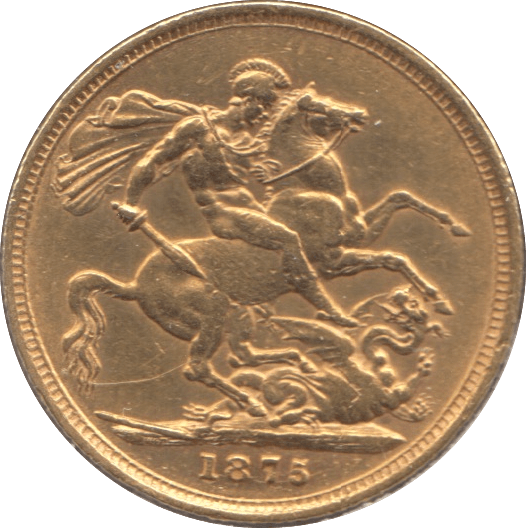 1875 GOLD SOVEREIGN ( VF ) MELBOURNE MINT - Sovereign - Cambridgeshire Coins