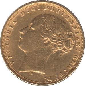 1875 GOLD SOVEREIGN ( VF ) MELBOURNE MINT - Sovereign - Cambridgeshire Coins