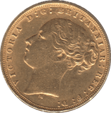 1875 GOLD SOVEREIGN ( VF ) MELBOURNE MINT - Sovereign - Cambridgeshire Coins