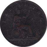 1875 H FARTHING ( VF ) - Farthing - Cambridgeshire Coins