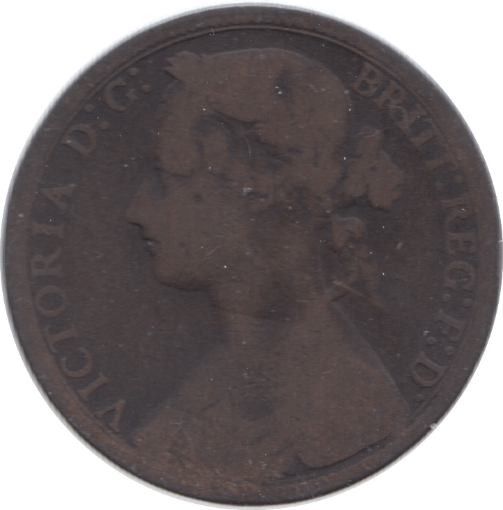 1875 H PENNY ( FAIR ) 2 - Penny - Cambridgeshire Coins