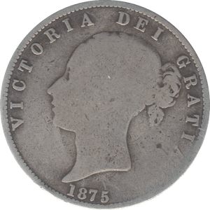 1875 HALFCROWN ( FAIR ) 28 - Halfcrown - Cambridgeshire Coins