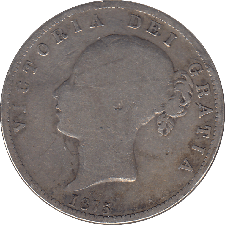 1875 HALFCROWN ( FAIR ) 3 - Halfcrown - Cambridgeshire Coins