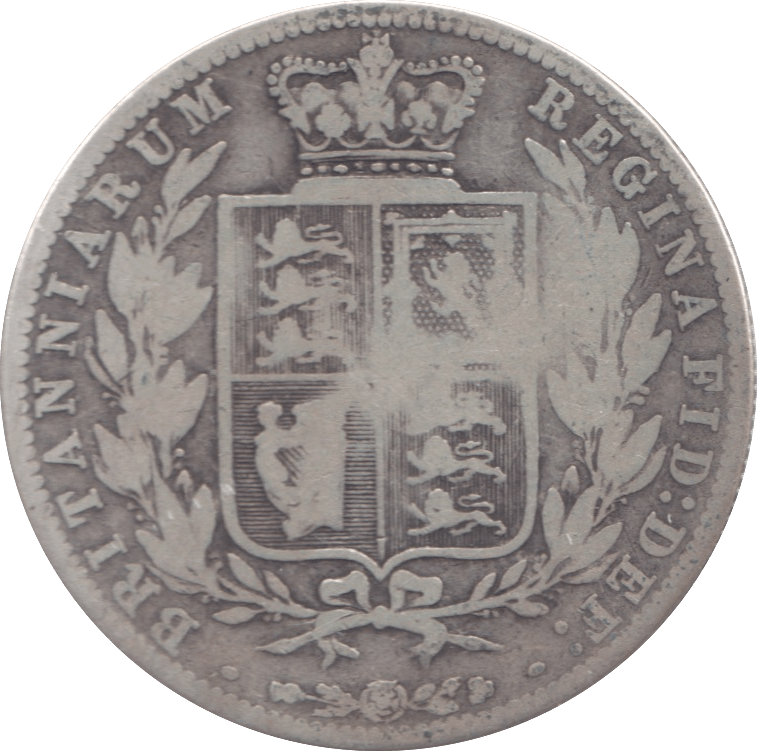 1875 HALFCROWN ( FAIR ) 6 - Halfcrown - Cambridgeshire Coins