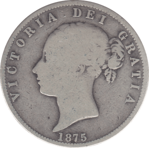 1875 HALFCROWN ( FAIR ) 6 - Halfcrown - Cambridgeshire Coins