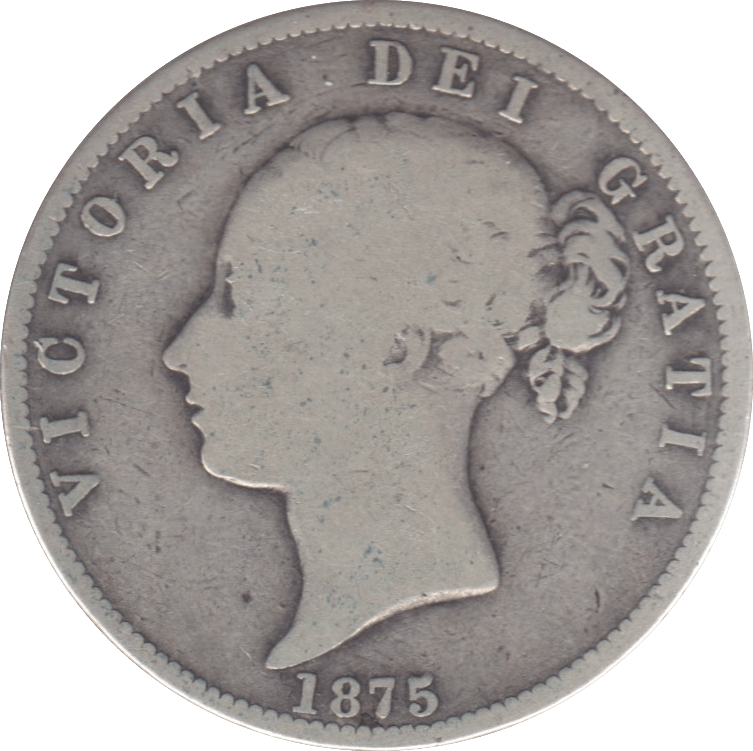 1875 HALFCROWN ( FAIR ) 6 - Halfcrown - Cambridgeshire Coins