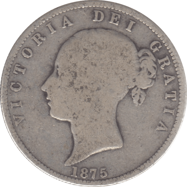 1875 HALFCROWN ( FAIR ) 6 - Halfcrown - Cambridgeshire Coins