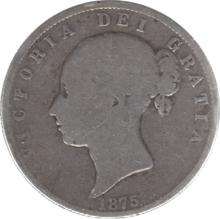 1875 HALFCROWN ( FAIR ) 7 - Halfcrown - Cambridgeshire Coins
