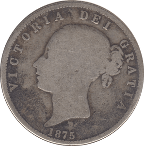 1875 HALFCROWN ( FAIR ) - Halfcrown - Cambridgeshire Coins