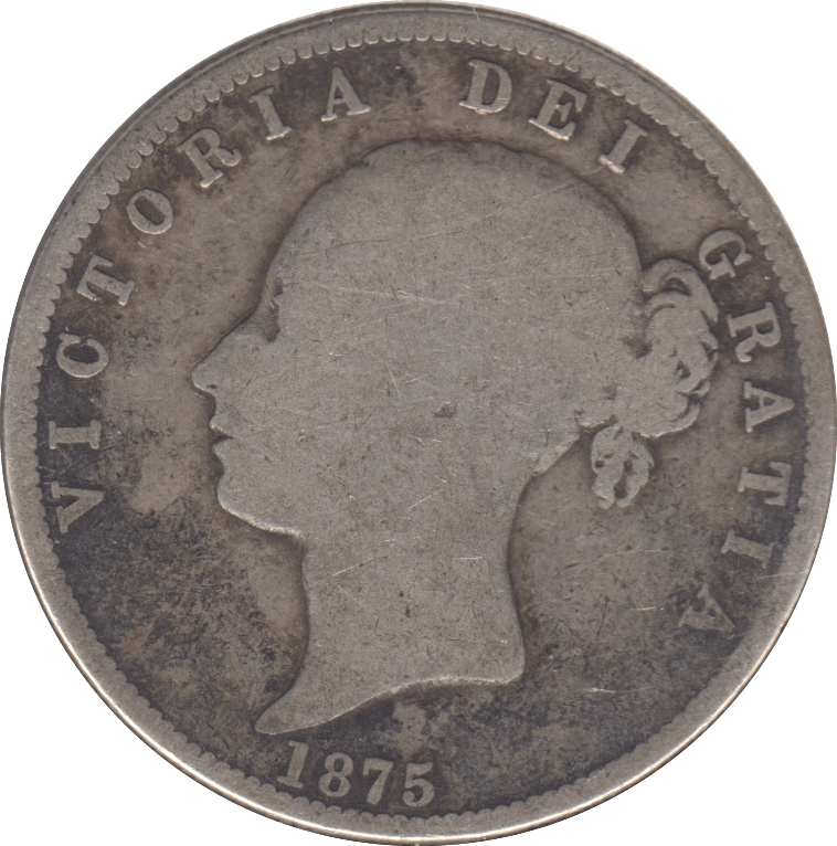 1875 HALFCROWN ( FAIR ) - Halfcrown - Cambridgeshire Coins