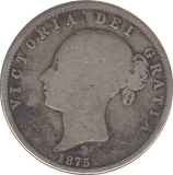 1875 HALFCROWN ( FAIR ) - Halfcrown - Cambridgeshire Coins