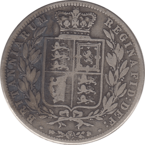 1875 HALFCROWN ( FINE ) 6 - Halfcrown - Cambridgeshire Coins