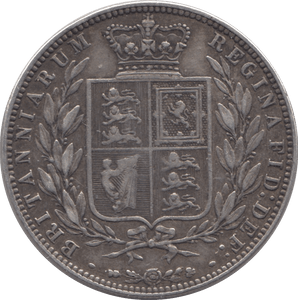1875 HALFCROWN ( GVF ) - Halfcrown - Cambridgeshire Coins