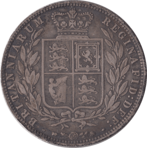 1875 HALFCROWN ( VF ) - Halfcrown - Cambridgeshire Coins