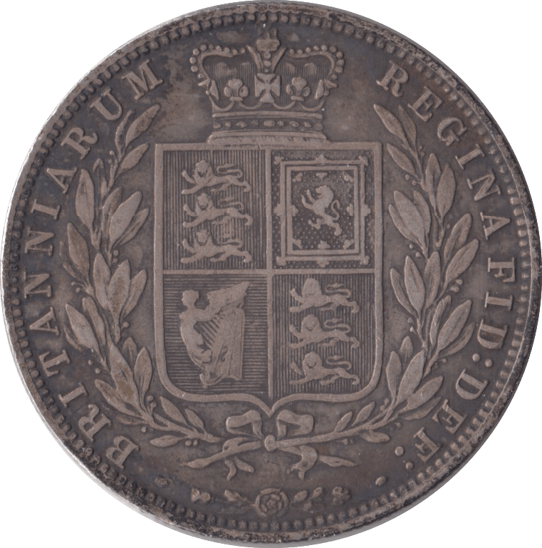 1875 HALFCROWN ( VF ) - Halfcrown - Cambridgeshire Coins