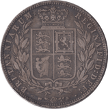 1875 HALFCROWN ( VF ) - Halfcrown - Cambridgeshire Coins