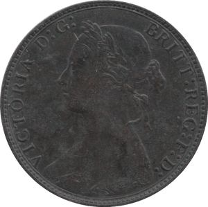 1875 HALFPENNY ( EF ) 8 - Halfpenny - Cambridgeshire Coins