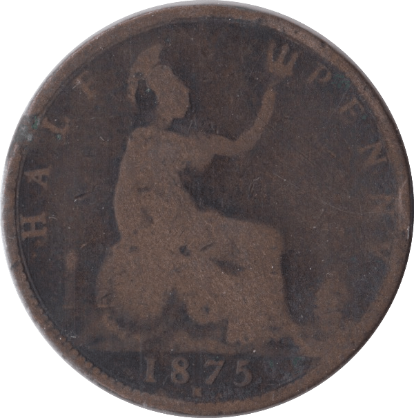1875 HALFPENNY ( FAIR ) H - Halfpenny - Cambridgeshire Coins