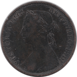 1875 HALFPENNY ( GF ) H - HALFPENNY - Cambridgeshire Coins