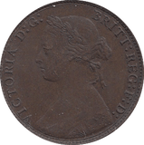 1875 HALFPENNY ( GVF ) - Halfpenny - Cambridgeshire Coins