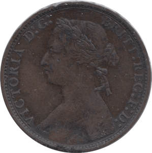 1875 HALFPENNY ( GVF ) - Halfpenny - Cambridgeshire Coins