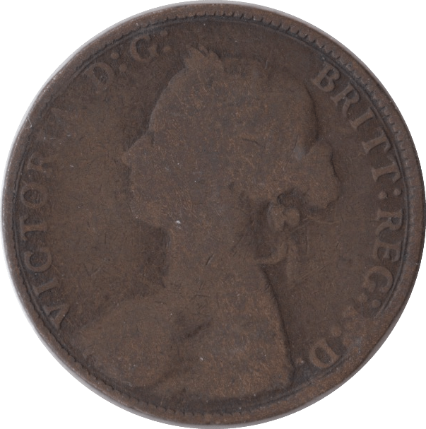 1875 HALFPENNY ( NF ) H - Halfpenny - Cambridgeshire Coins