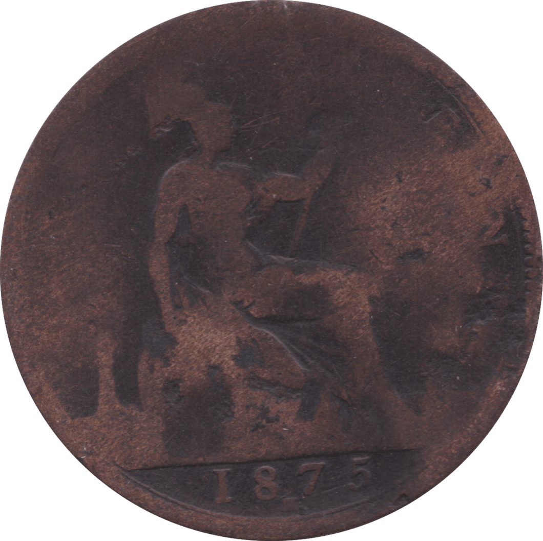 1875 PENNY ( FAIR ) H - Penny - Cambridgeshire Coins