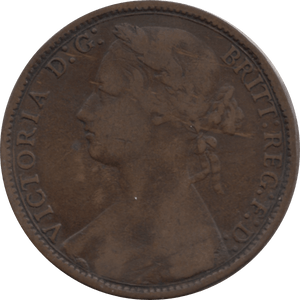 1875 PENNY ( FINE ) 2 27 - Penny - Cambridgeshire Coins