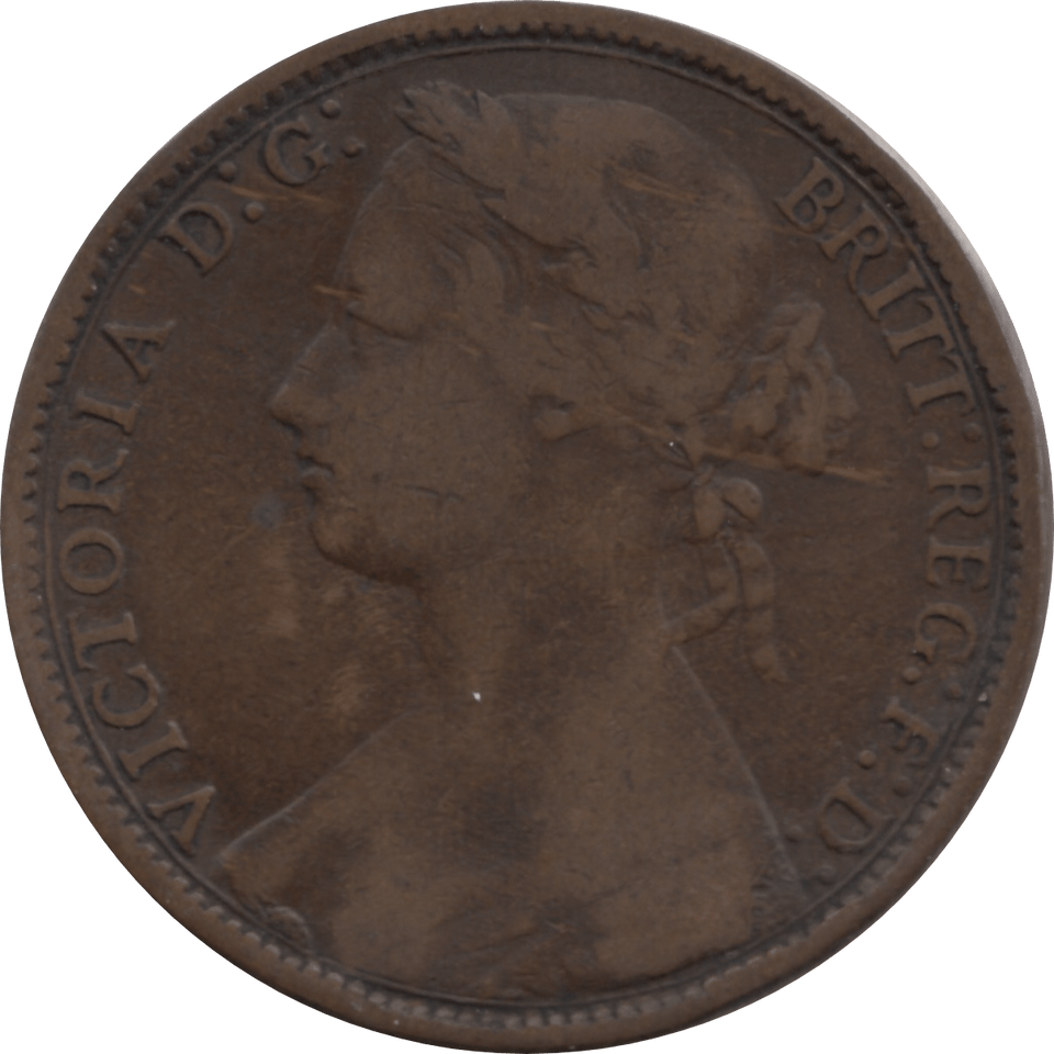 1875 PENNY ( FINE ) 2 27 - Penny - Cambridgeshire Coins