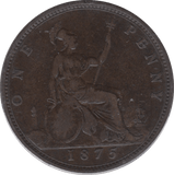 1875 PENNY ( GF ) 6 - Penny - Cambridgeshire Coins