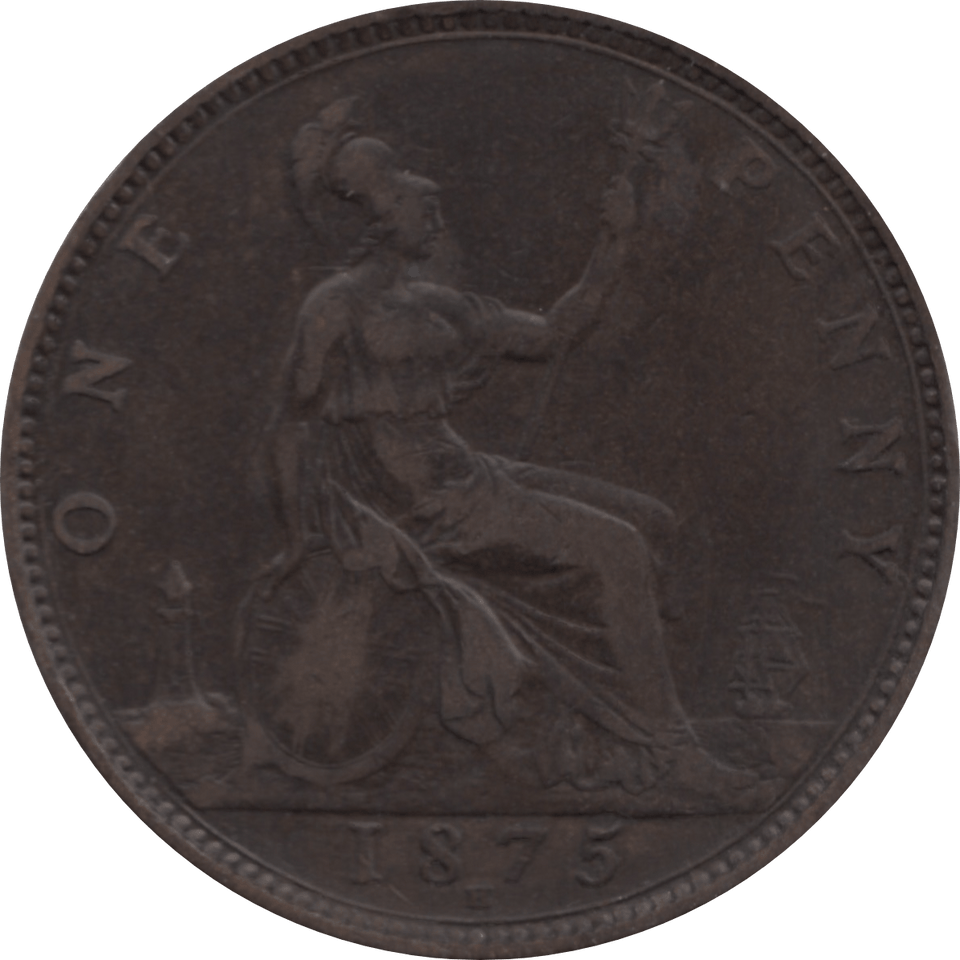 1875 PENNY ( GF ) H 26 - Penny - Cambridgeshire Coins