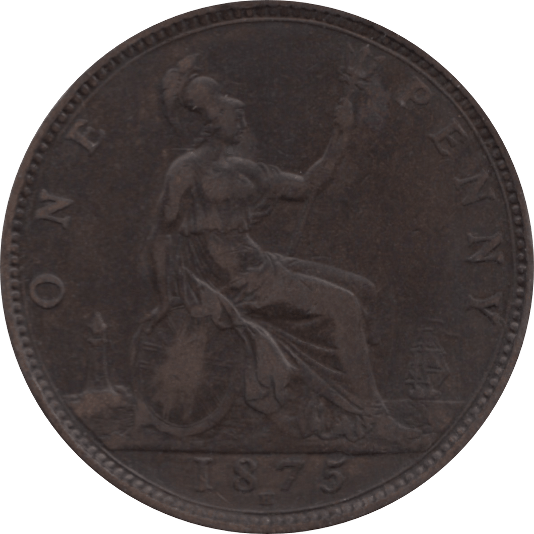 1875 PENNY ( GF ) H 26 - Penny - Cambridgeshire Coins