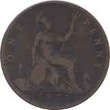 1875 PENNY ( NF ) - Penny - Cambridgeshire Coins