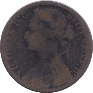 1875 PENNY ( POOR ) H 2 - PENNY - Cambridgeshire Coins
