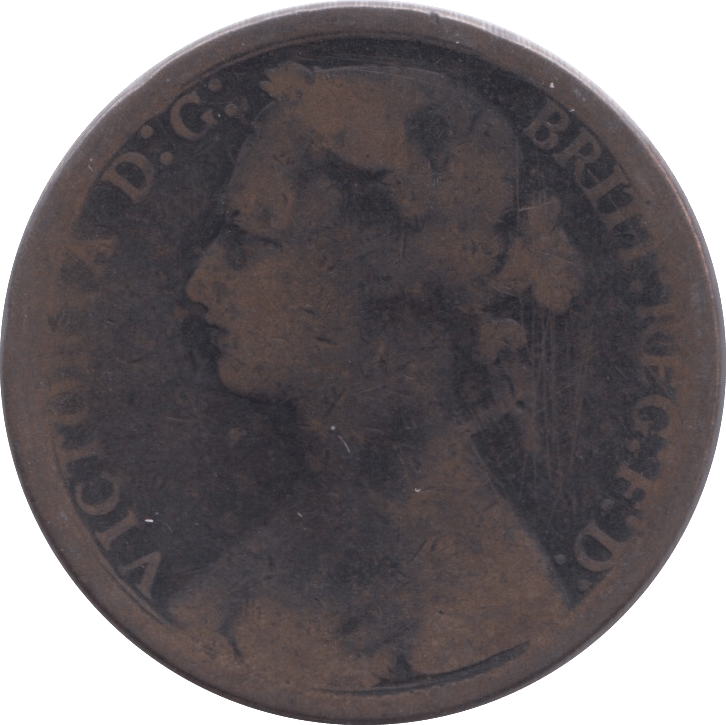 1875 PENNY ( POOR ) H 2 - PENNY - Cambridgeshire Coins