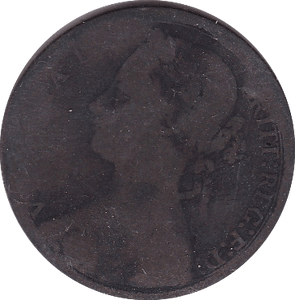 1875 PENNY ( POOR ) H - Penny - Cambridgeshire Coins