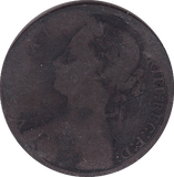 1875 PENNY ( POOR ) H - Penny - Cambridgeshire Coins