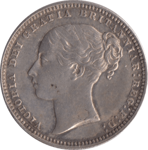 1875 SHILLING ( EF ) DIE 4 - Shilling - Cambridgeshire Coins