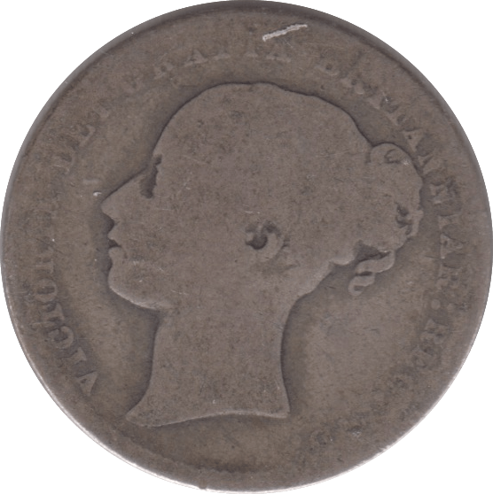 1875 SHILLING ( FAIR ) 3 - Shilling - Cambridgeshire Coins