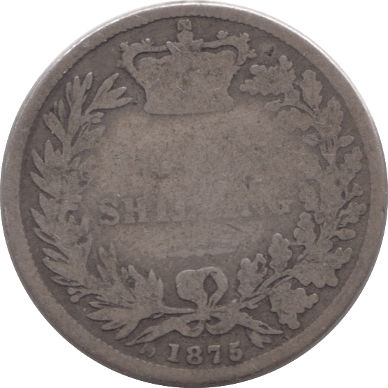 1875 SHILLING ( FAIR ) 3 - Shilling - Cambridgeshire Coins