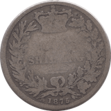 1875 SHILLING ( FAIR ) 3 - Shilling - Cambridgeshire Coins