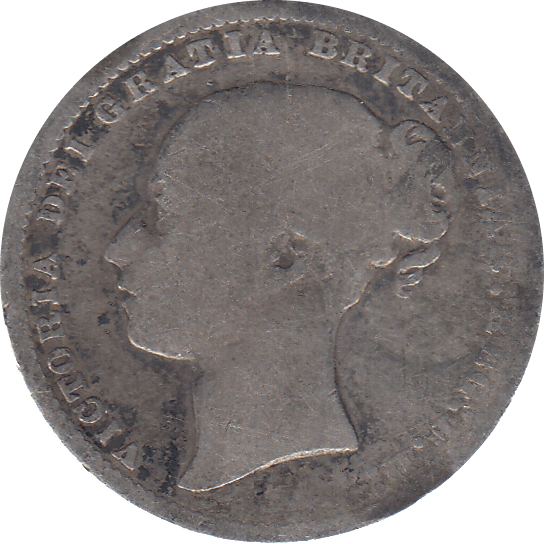 1875 SHILLING ( FAIR ) 4 - Shilling - Cambridgeshire Coins