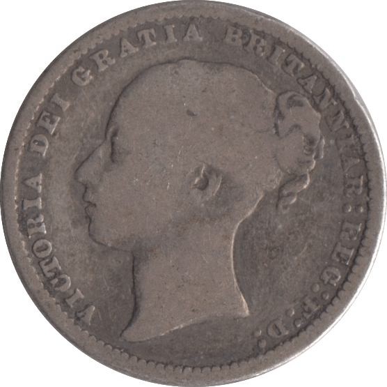 1875 SHILLING ( FAIR ) DIE 13 - Shilling - Cambridgeshire Coins