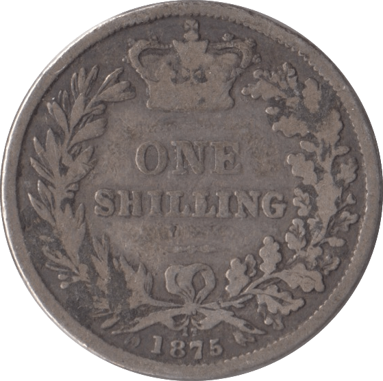 1875 SHILLING ( FAIR ) DIE 13 - Shilling - Cambridgeshire Coins
