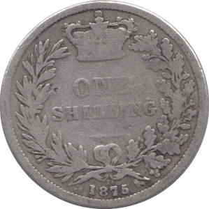 1875 SHILLING ( FAIR ) DIE 24 - Shilling - Cambridgeshire Coins